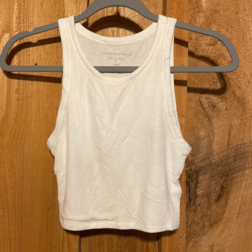 NWOT American Eagle Soft & Sexy cropped rib tank